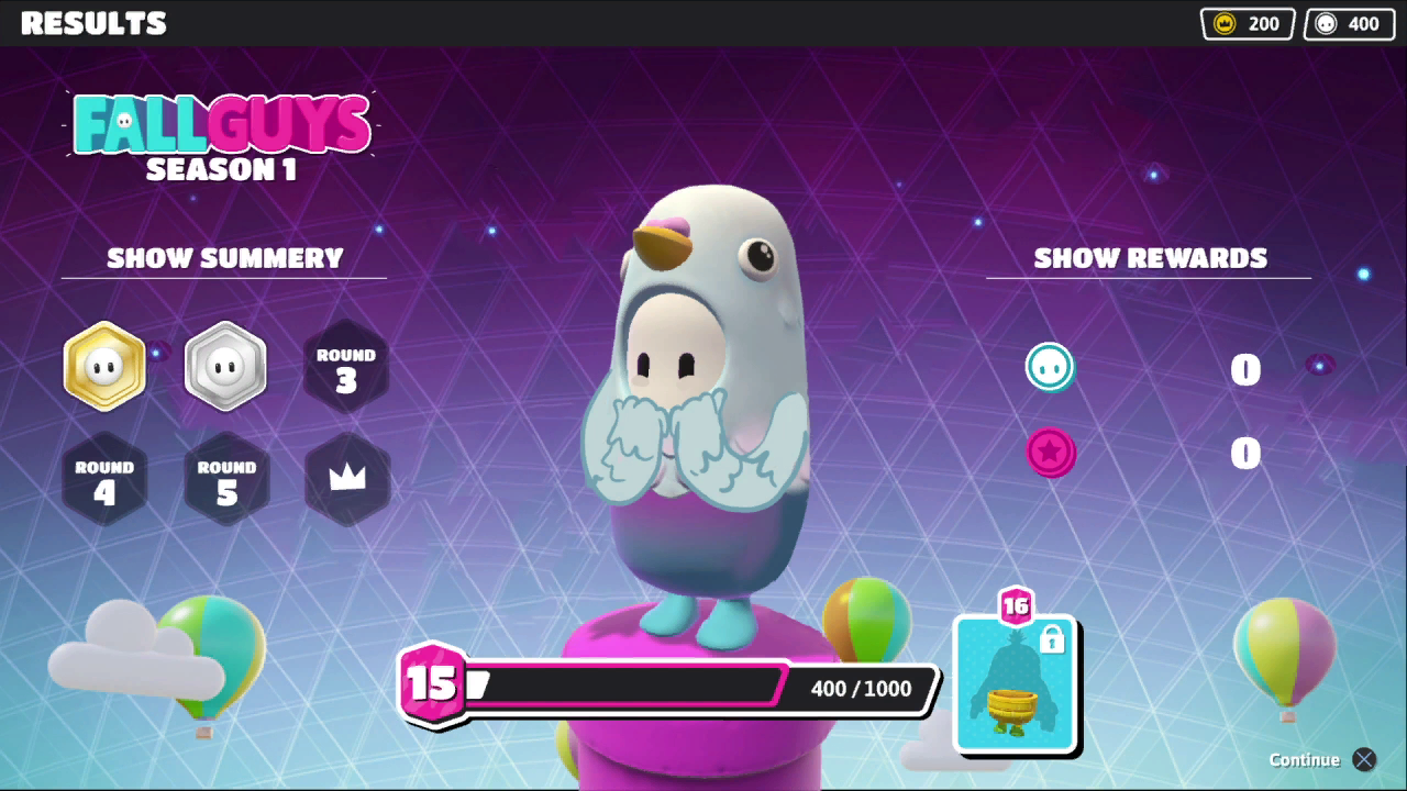 Early art used for creating the rewards screen UI. 4 different crowns/kudos early currency icons can be seen.