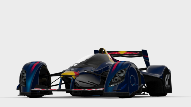 Second variant, with Red Bull's Sebastian Vettel livery. Second variant, with Red Bull's Sebastian Vettel livery.