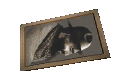A portrait version of the funny painting.