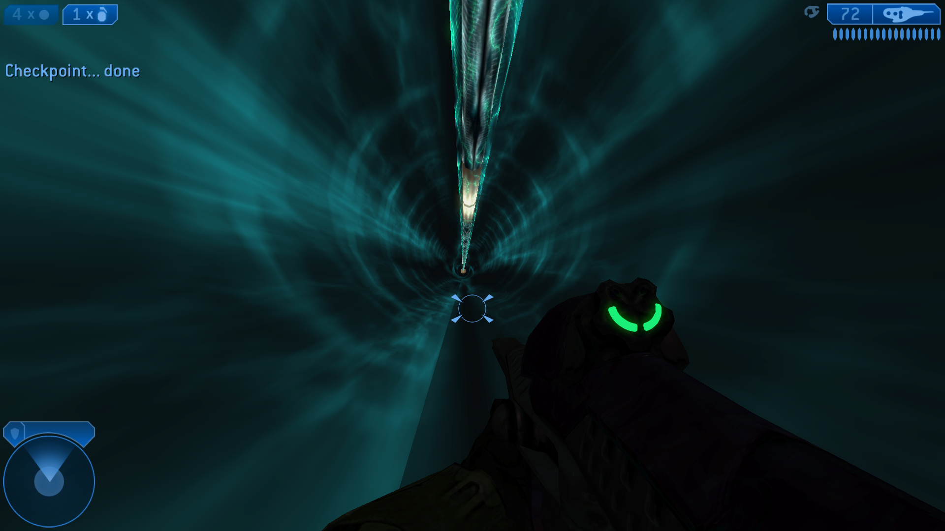 The middle of the Halo 2 warthog run.