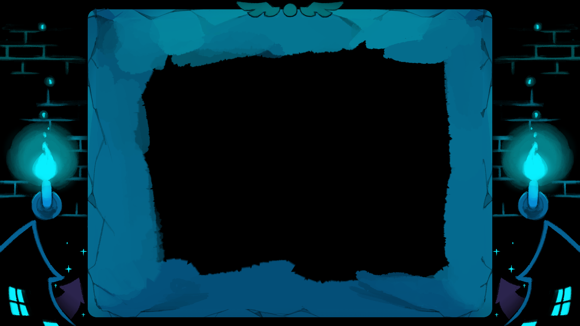 The border used in Castle Town and the Card Kingdom. The border used in Castle Town and the Card Kingdom.