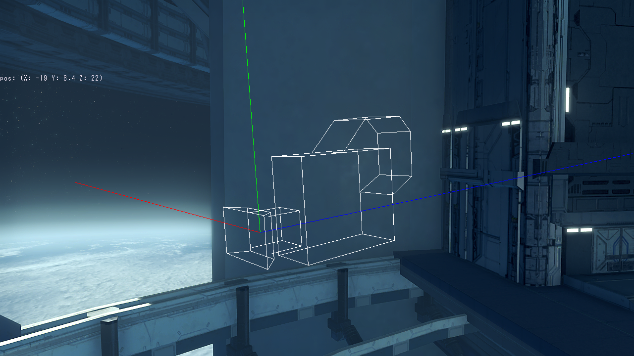 Visible are fw::debug::drawFont, fw::debug::drawAxis, and fw::debug::drawCamera.