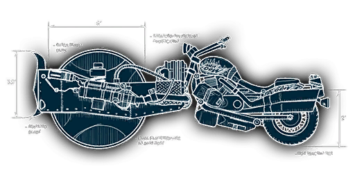 Blueprint for the Mountain Dew Rollerhog pre-order bonus.