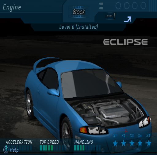 Stock engine. Stock engine.