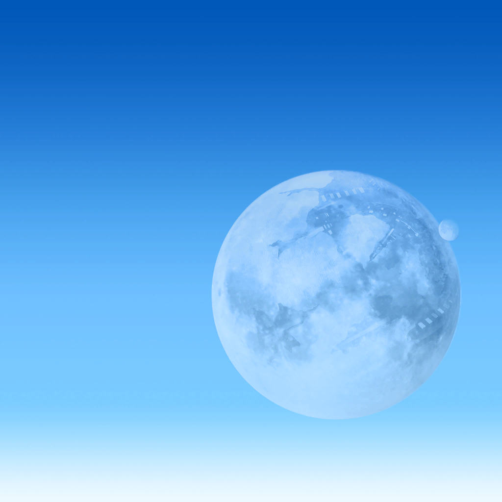 The moons' texture in the files. The moons' texture in the files.