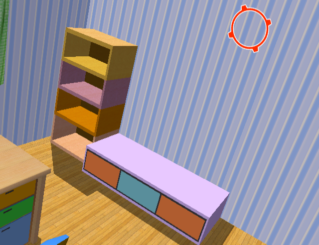Most of the drawers and cabinets on the right side of the room are hidden by the camera.