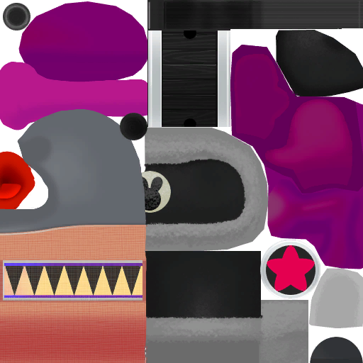 Parallel Dedede's body texture