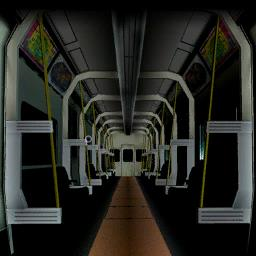 A screenshot of the train section of stage 3.