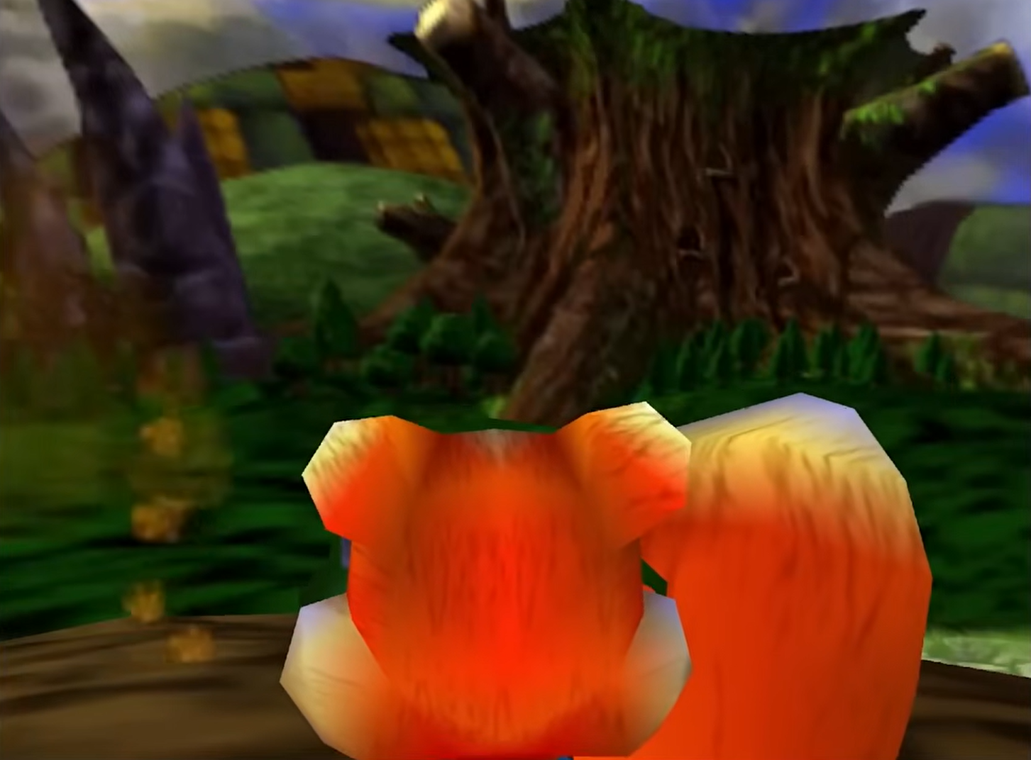 In the final game, the tree has been moved to the Hungover area, with the Panther King's Castle occupying that space where it once stood. In the final game, the tree has been moved to the Hungover area, with the Panther King's Castle occupying that space where it once stood.