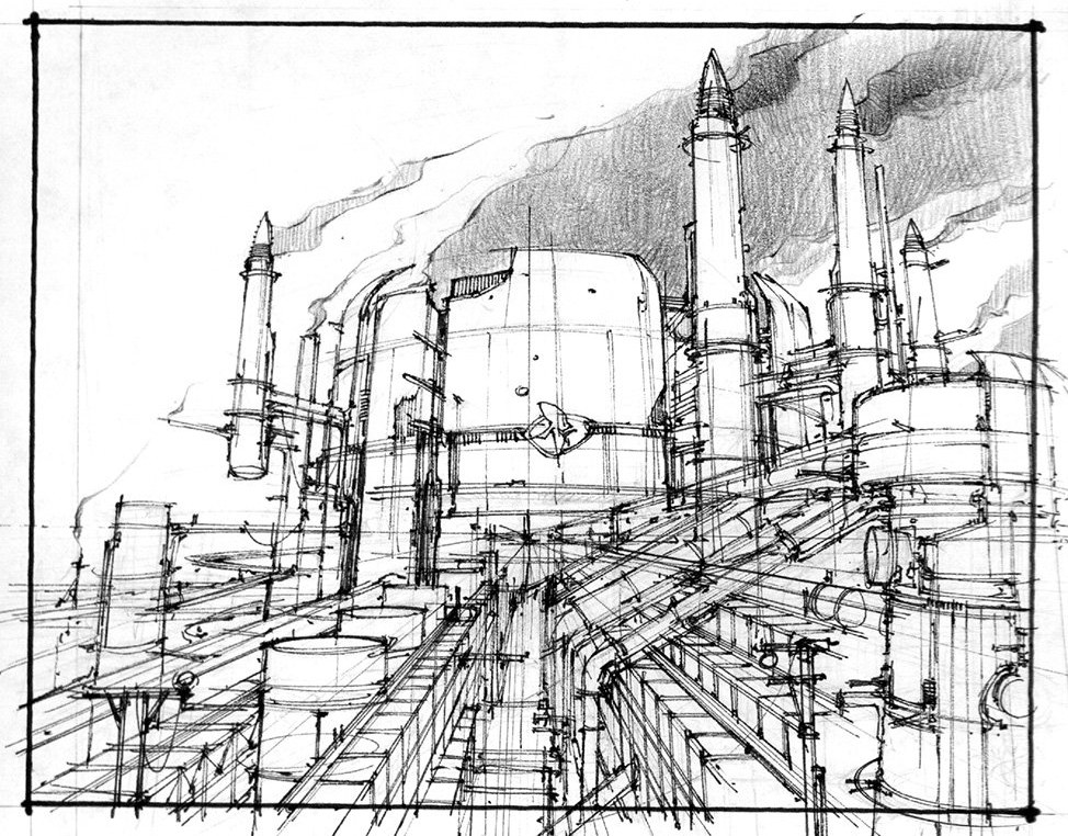 Rough sketch of RuptureFarms's finalized look. Rough sketch of RuptureFarms's finalized look.