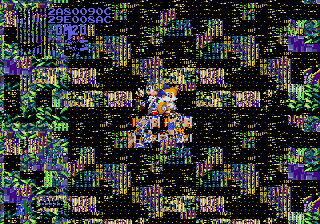 Sonic & Tails standing atop two monitors. One is a Super Ring, the other is a Water Shield. Sonic & Tails standing atop two monitors. One is a Super Ring, the other is a Water Shield.