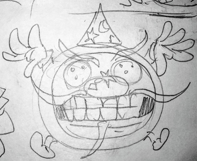 Concept art of Pizzamancer, a character which was never implemented into the game but mentioned by Pizza Tower Guy as part of the lore. Concept art of Pizzamancer, a character which was never implemented into the game but mentioned by Pizza Tower Guy as part of the lore.