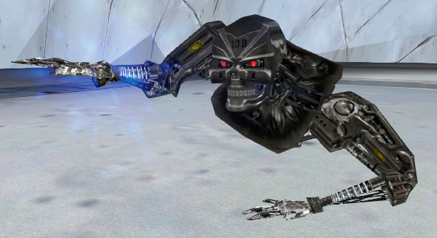 Attacking legless EDF-209. Attacking legless EDF-209.
