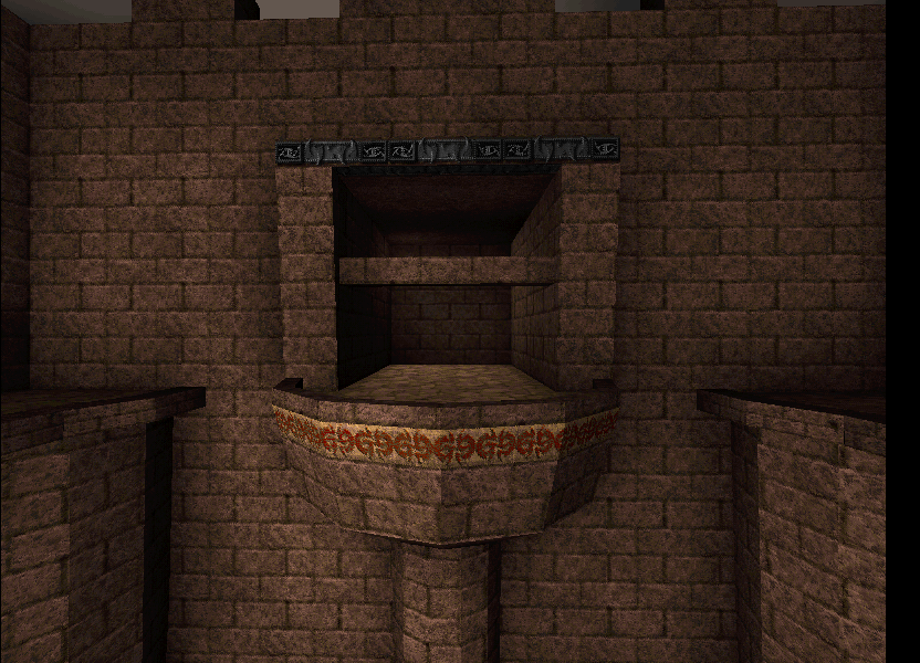 The ledge that connects the two sides of the third floor. The ledge that connects the two sides of the third floor.