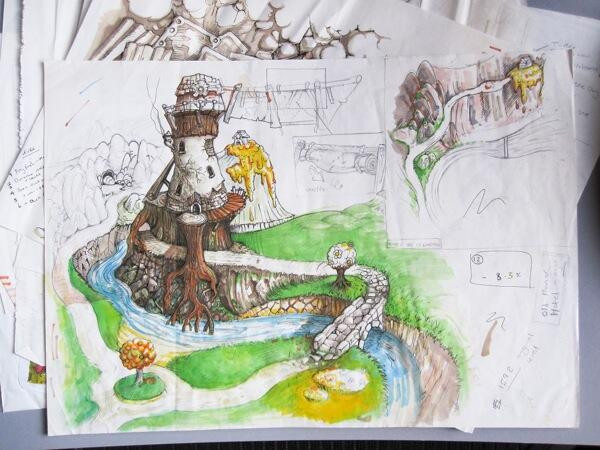 The first iteration of "Windy" that does not appear on the Structure Map. Includes a vastly different Wasp area and Windmill. The first iteration of "Windy" that does not appear on the Structure Map. Includes a vastly different Wasp area and Windmill.