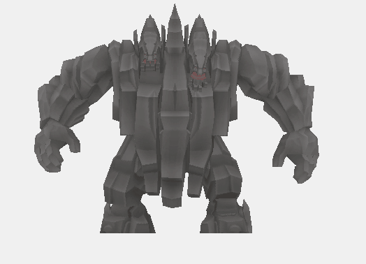 Unused walking animation for the Rock Titan. Unused walking animation for the Rock Titan.