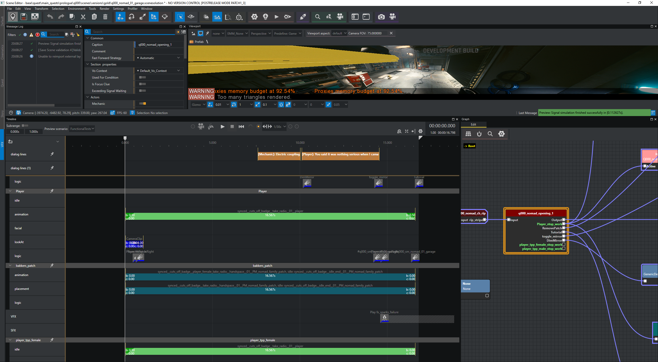 A closer look of the timeline in the editor. A closer look of the timeline in the editor.