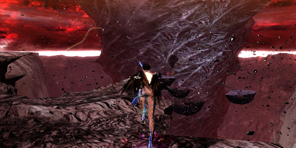 The lighting appears unfinished. The spiral "tunnel" of Scolopendras is already rendered in the distance.