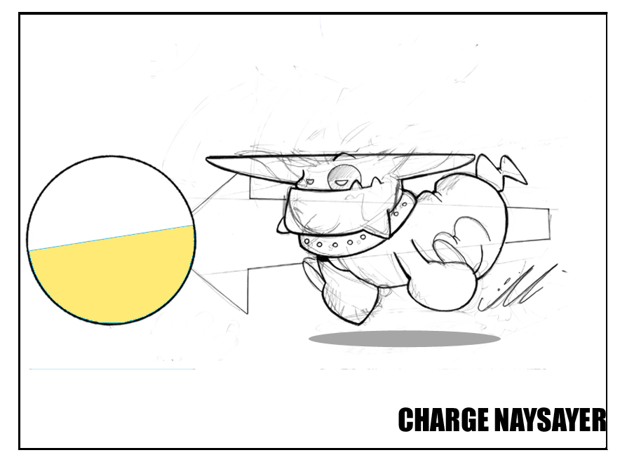 Charging Bulldog Naysayer
