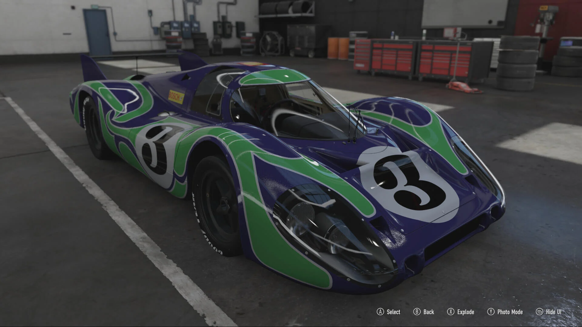 1970 Porsche #3 917 LH. Debuted in FH4 in Update 13 on August 28, 2019.