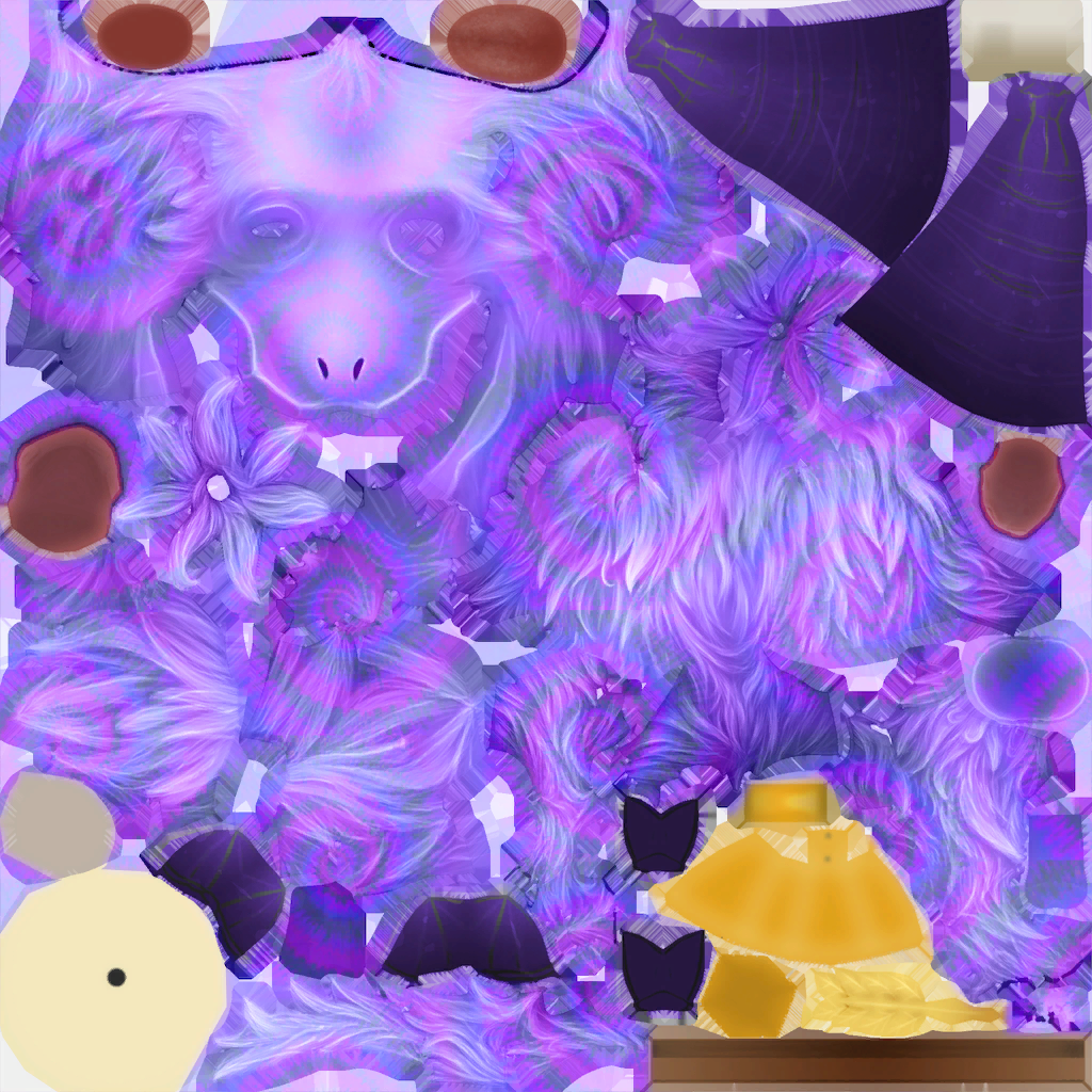 Psychedelic color for HoverGoat-3000 #2 Psychedelic color for HoverGoat-3000 #2
