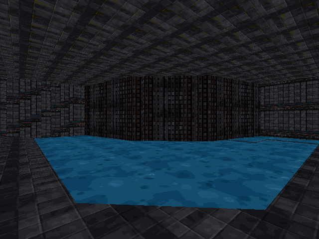 The flooded building gains its namesake. The flooded building gains its namesake.