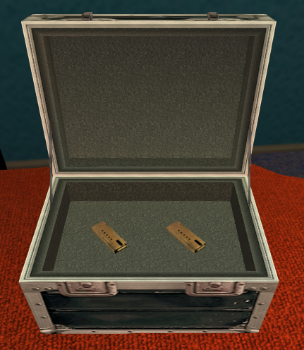 Open Ammo Case.