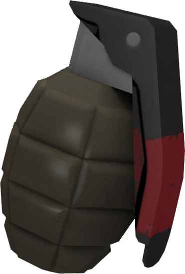 Frag Grenade - RED. Frag Grenade - RED.