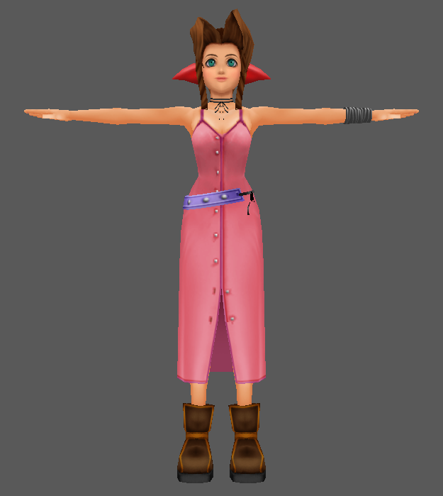 Aerith Gainsborough (N_CM080_TSURU) Aerith Gainsborough (N_CM080_TSURU)