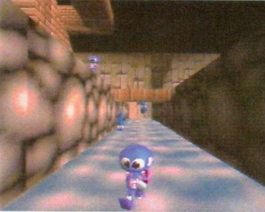 Featuring some early multiplayer gameplay with Two Davys, probably a placeholder for the other chameleons.