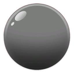 Grey Cartoon Bubble