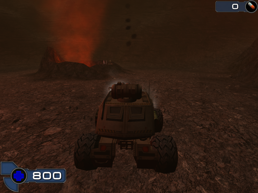 Driving the Bulldog.