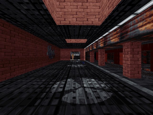 The first subway station. The first subway station.