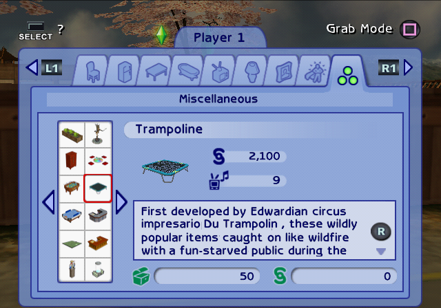 No lock on items with only 50 aspiration points.