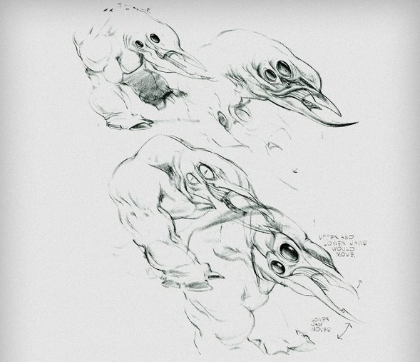 Design sketches of the Frogger.