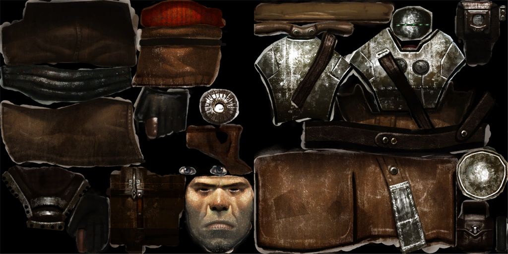 Complete Human Commando texture which is unused, funnily enough.