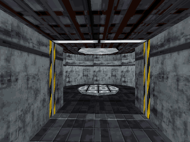 The teleporter room. The teleporter room.
