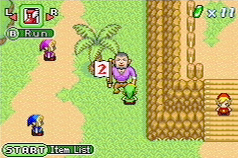 Early GBA gameplay.