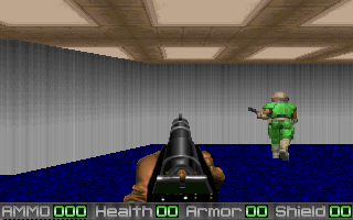 Spawn view of the SHAWN2 level. Spawn view of the SHAWN2 level.