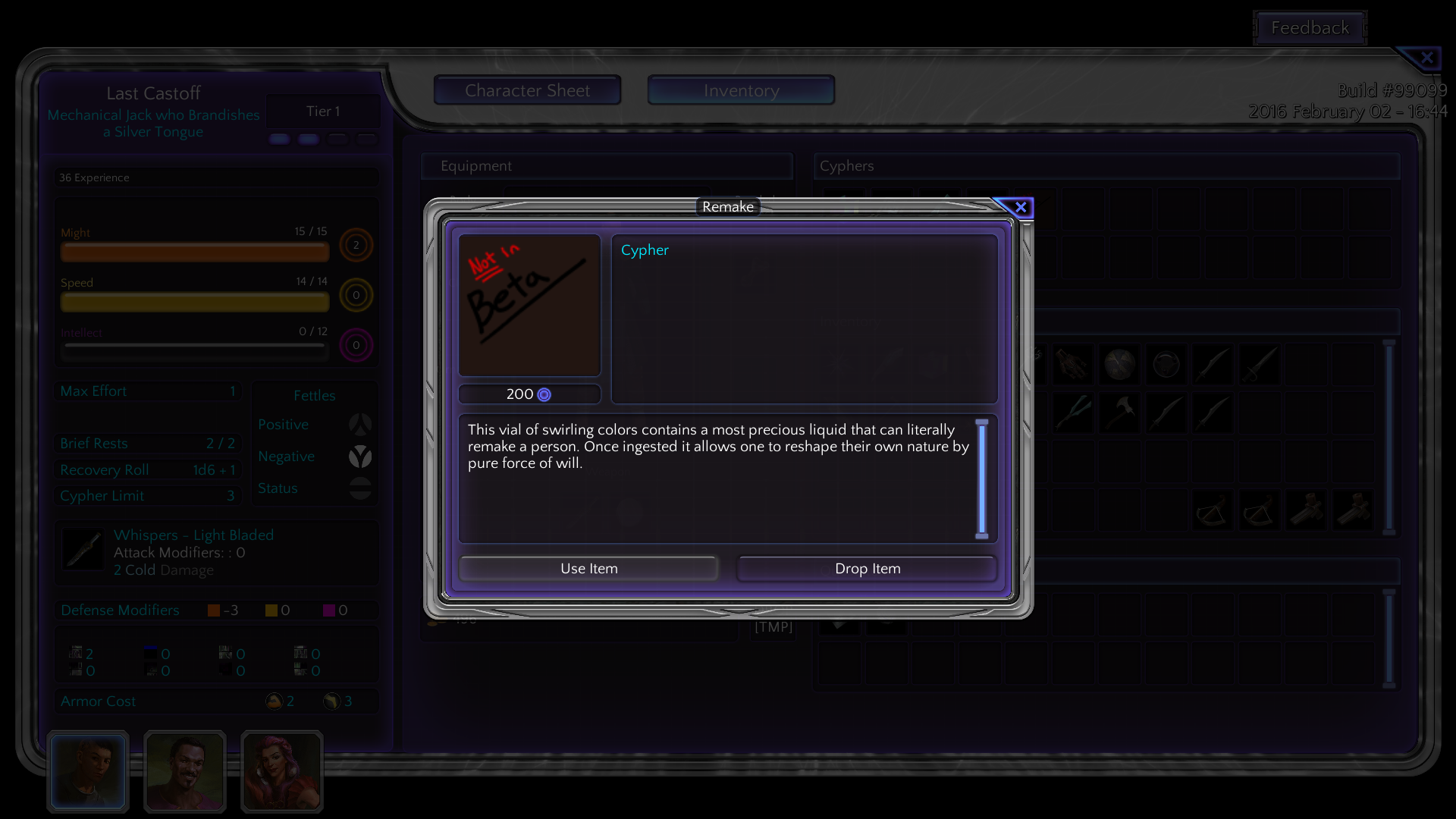 Cypher - Not in beta placeholder