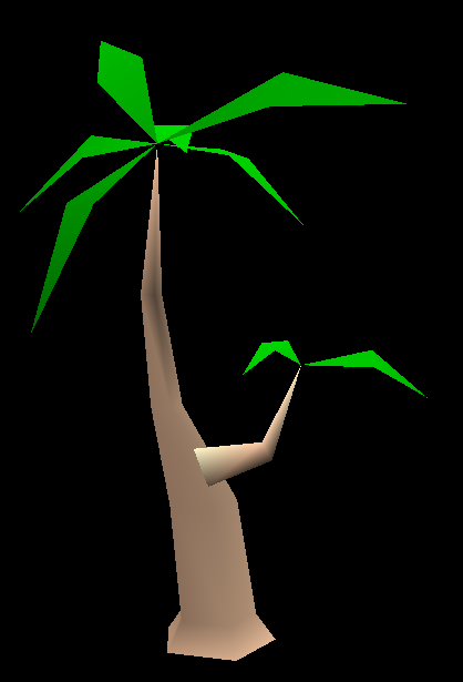 An upright tree, which was completely scrapped in the final. Can be seen in plenty of early footage, as well as the game's intro movie in the shot with Big.