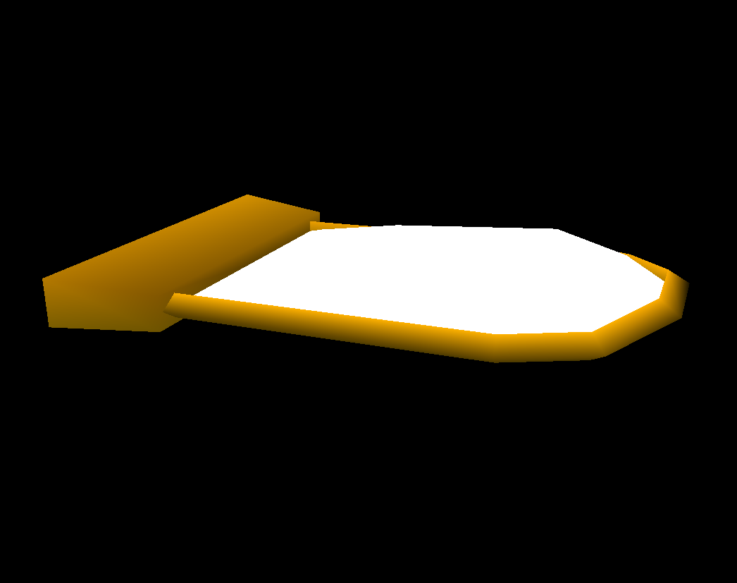 An unused, very large object that appears to be a wall trampoline. Its presumably cloth section has a code-based animation that makes it look like wind is rushing up against it from beneath. It has no collision in-game. It can be seen in early concept art for the stage.