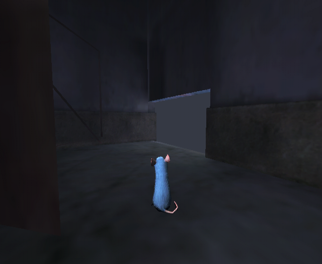 And behind those is a carved out part of the wall, representative of the entrance back into the hub itself. It's possible this version of the room was based on an old version of the hub.