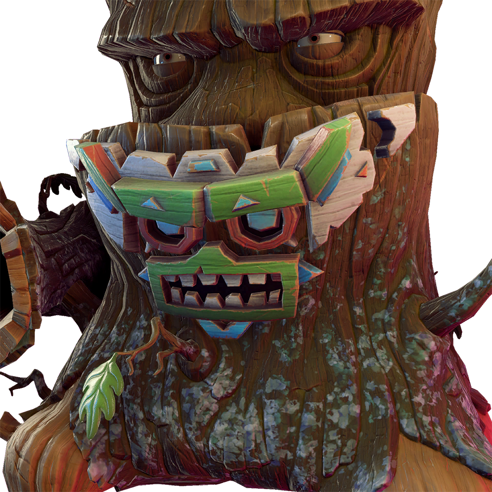 Critter Carving - This can be seen in the final game, but only on the champion Oak in the “Champions of The Forest” Battle Chest mission.