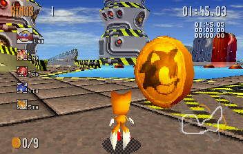 Left path after the boost panel (Moved to the right path of a nearby fork in the final).