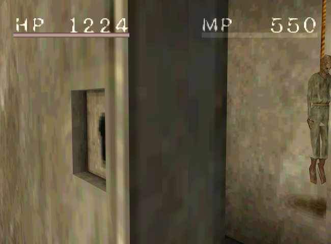 Seeing the hanging corpse through the wall (Widescreen Hack)