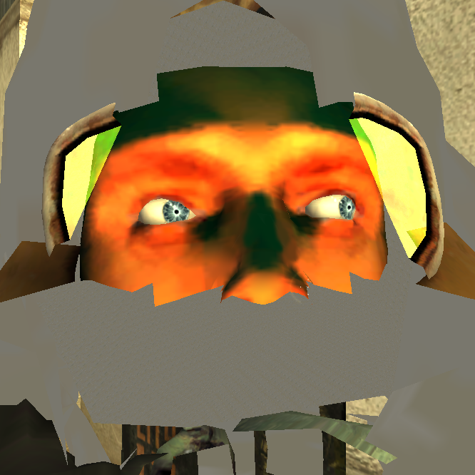 Face under the mask. This normally-unseen face is modeled after Ted Backman. Face under the mask. This normally-unseen face is modeled after Ted Backman.