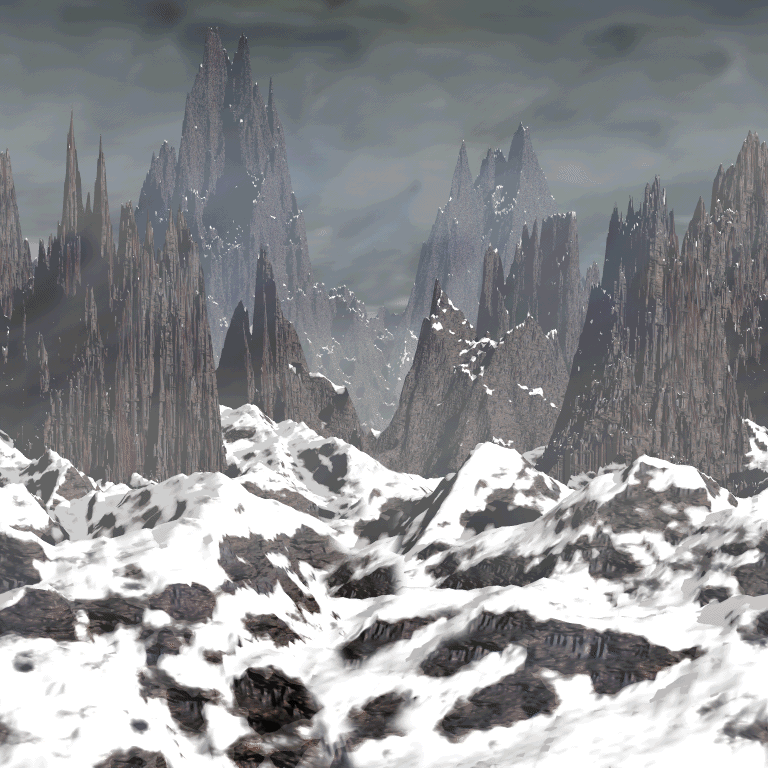 Snowy tall mountains. Snowy tall mountains.