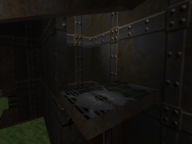 Entrance to the Shotcycler 6 water pool area.