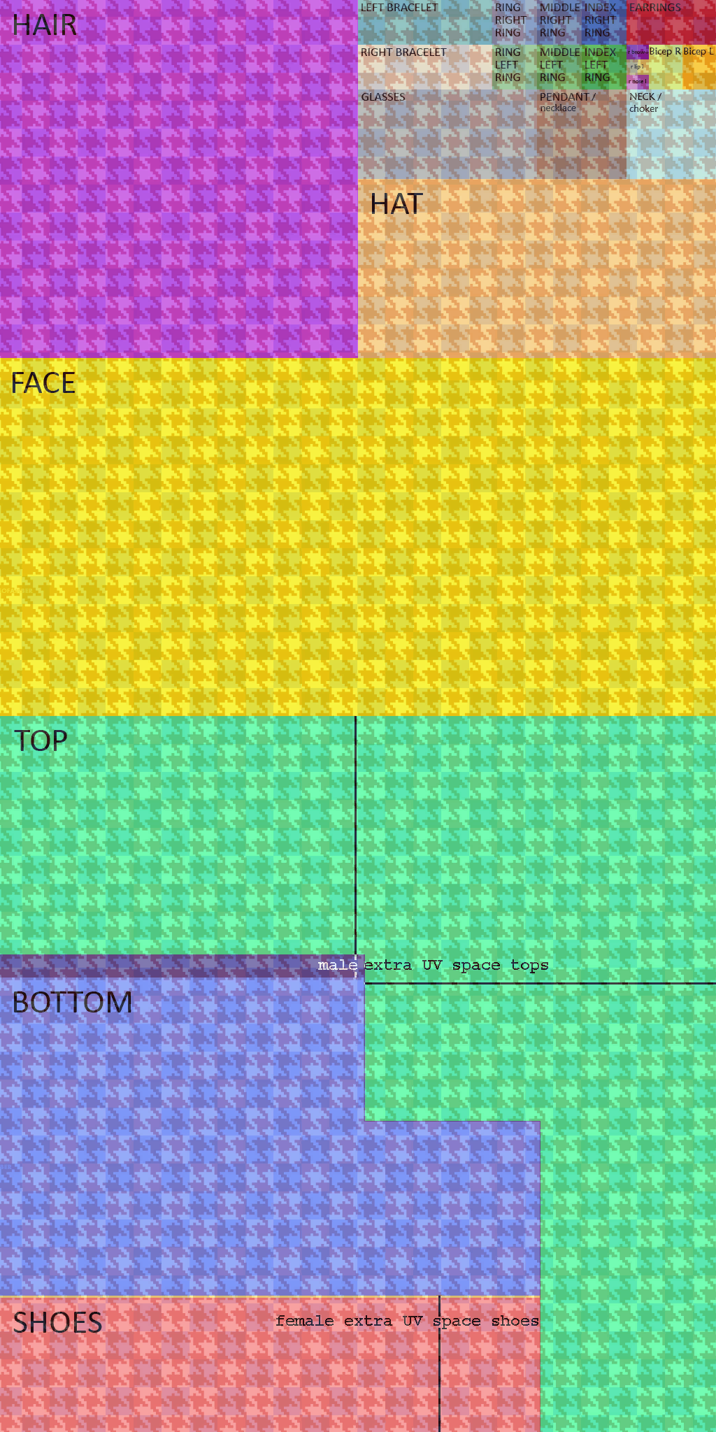 reference image for creating UVs for sims reference image for creating UVs for sims